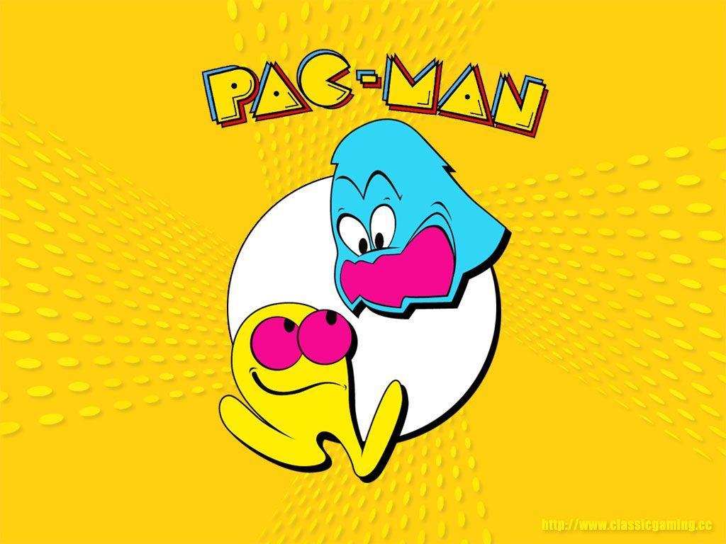 Pac Man Desktop Wallpaper Arcade Games From Classics