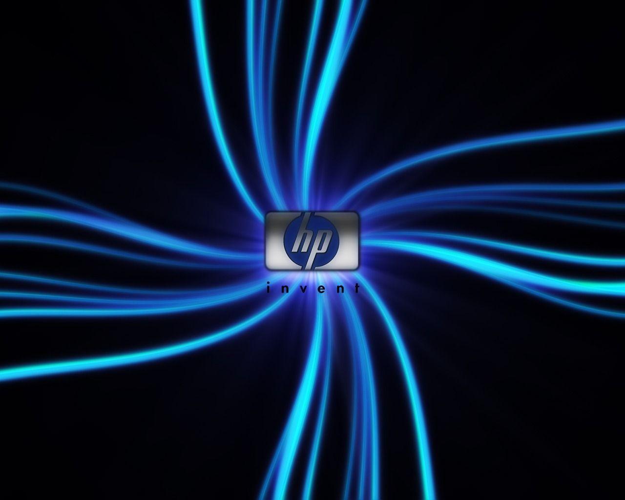 HP logo 1280 x 1024 Wallpaper