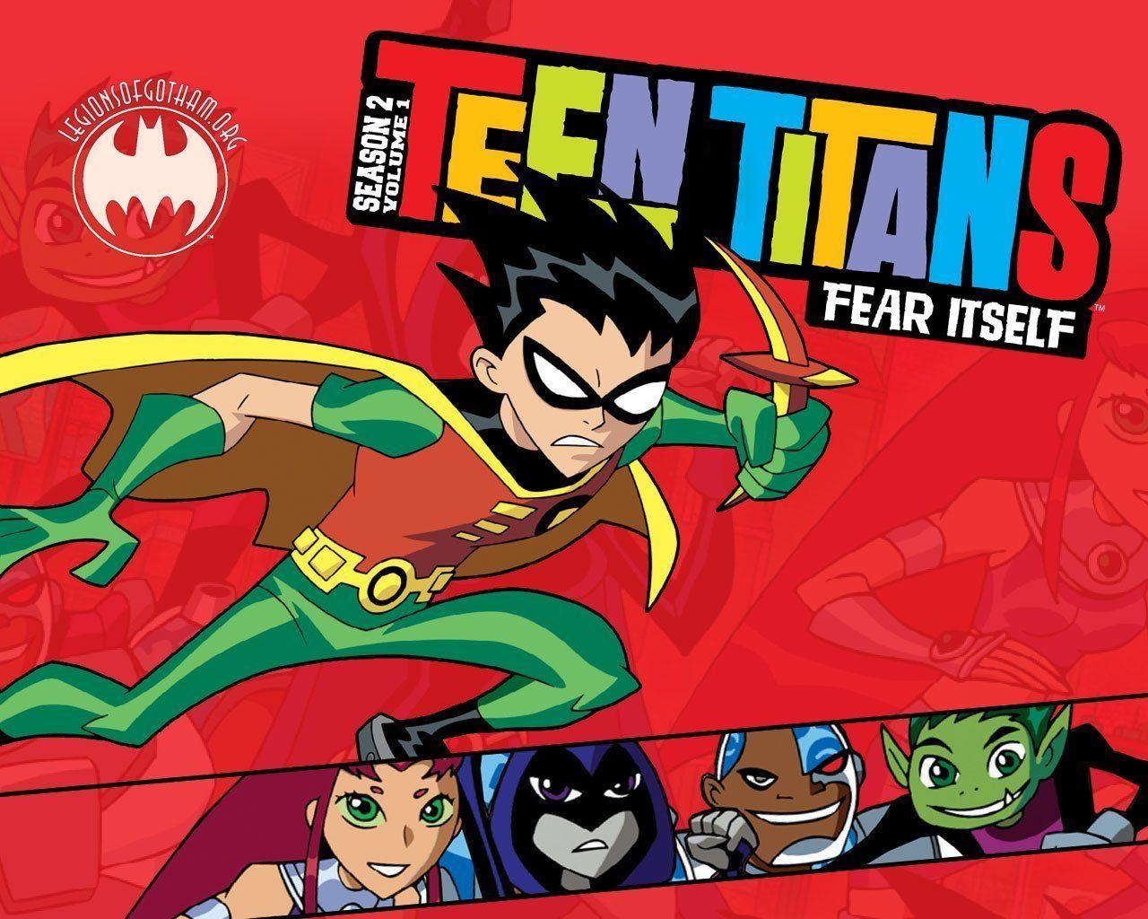 Teen Titans Character HD Desktop Wallpaper