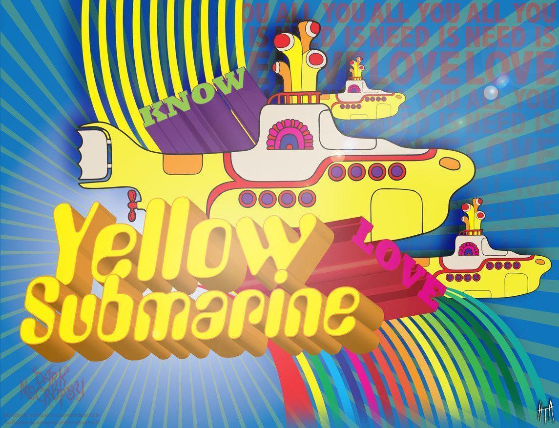 Yellow submarine Wallpaper by VomitoryFecalius. Style Favor