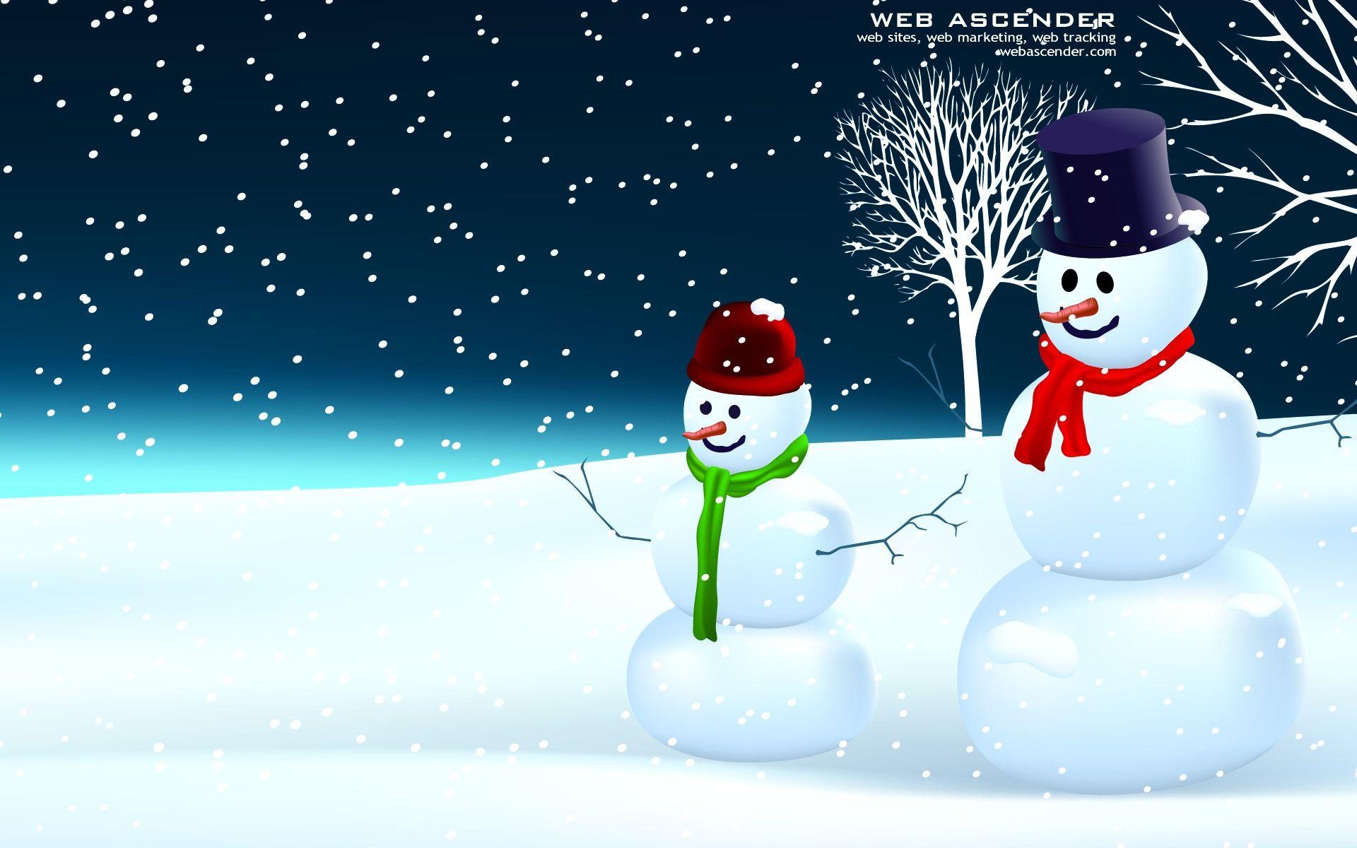 Snowman Wallpaper and Background
