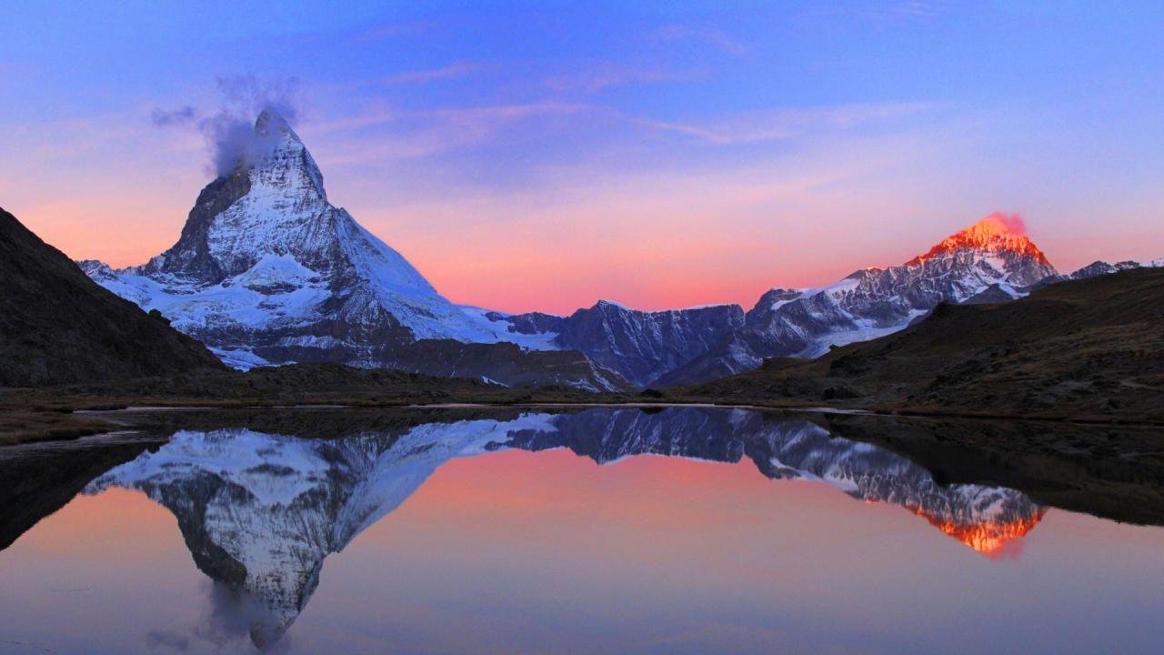 Matterhorn, Switzerland, Zermatt widescreen wallpaper. Wide