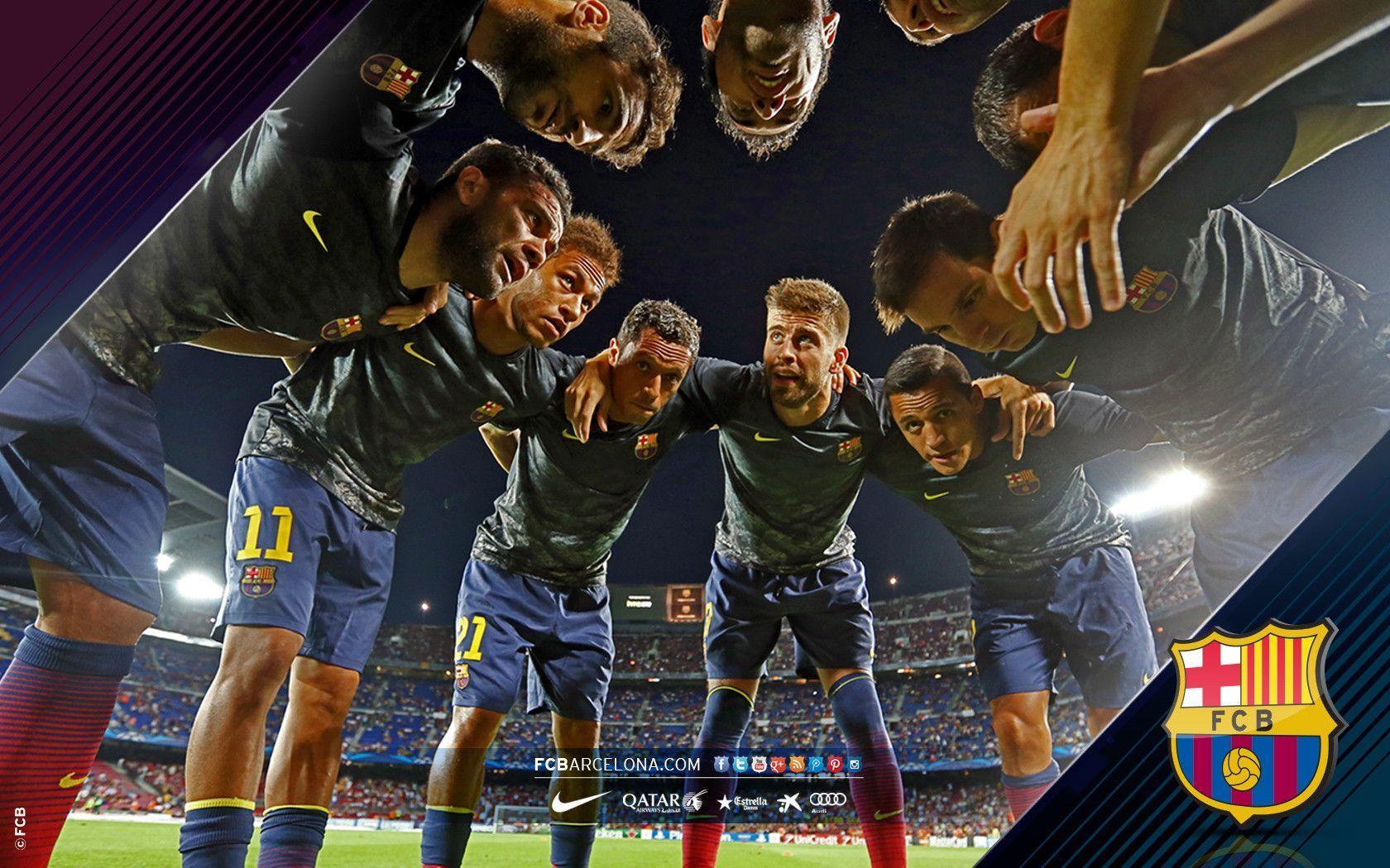 2015 FC Barcelona best desktop wallpaper