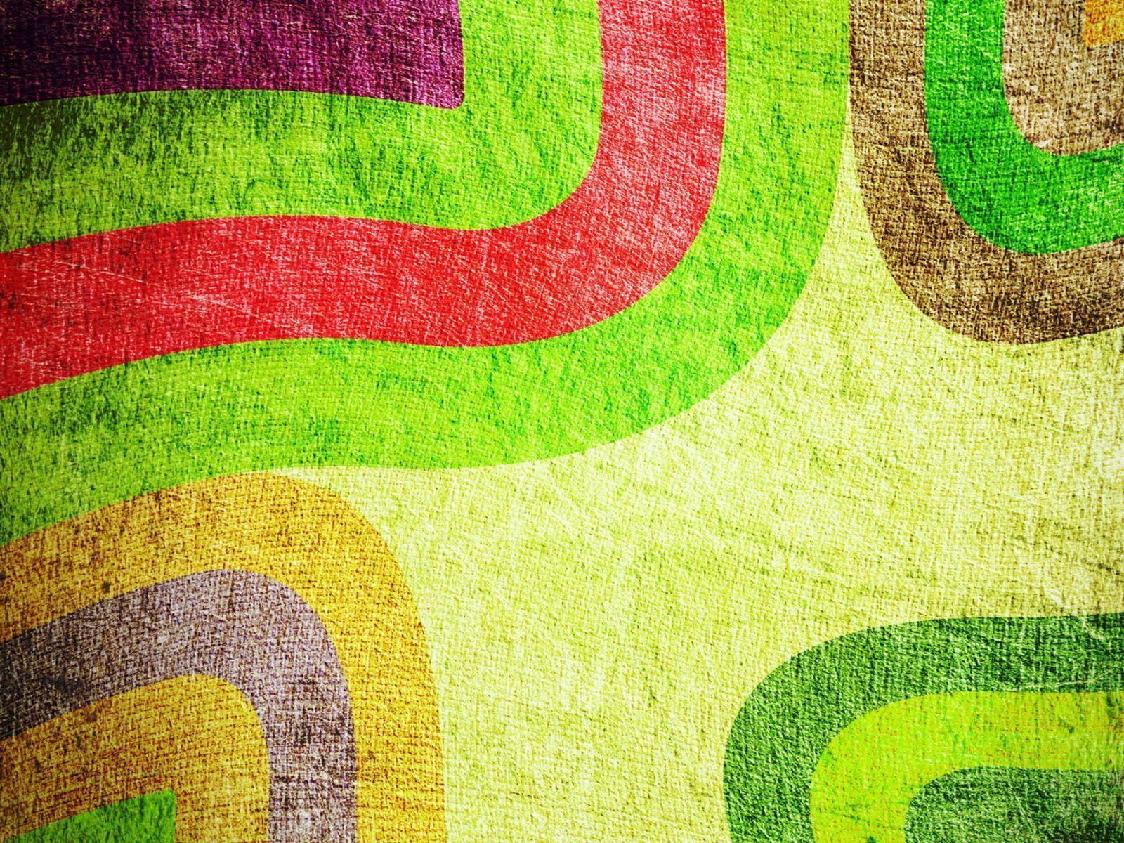 Free Green Colorful Colorful Abstract Wallpape HD