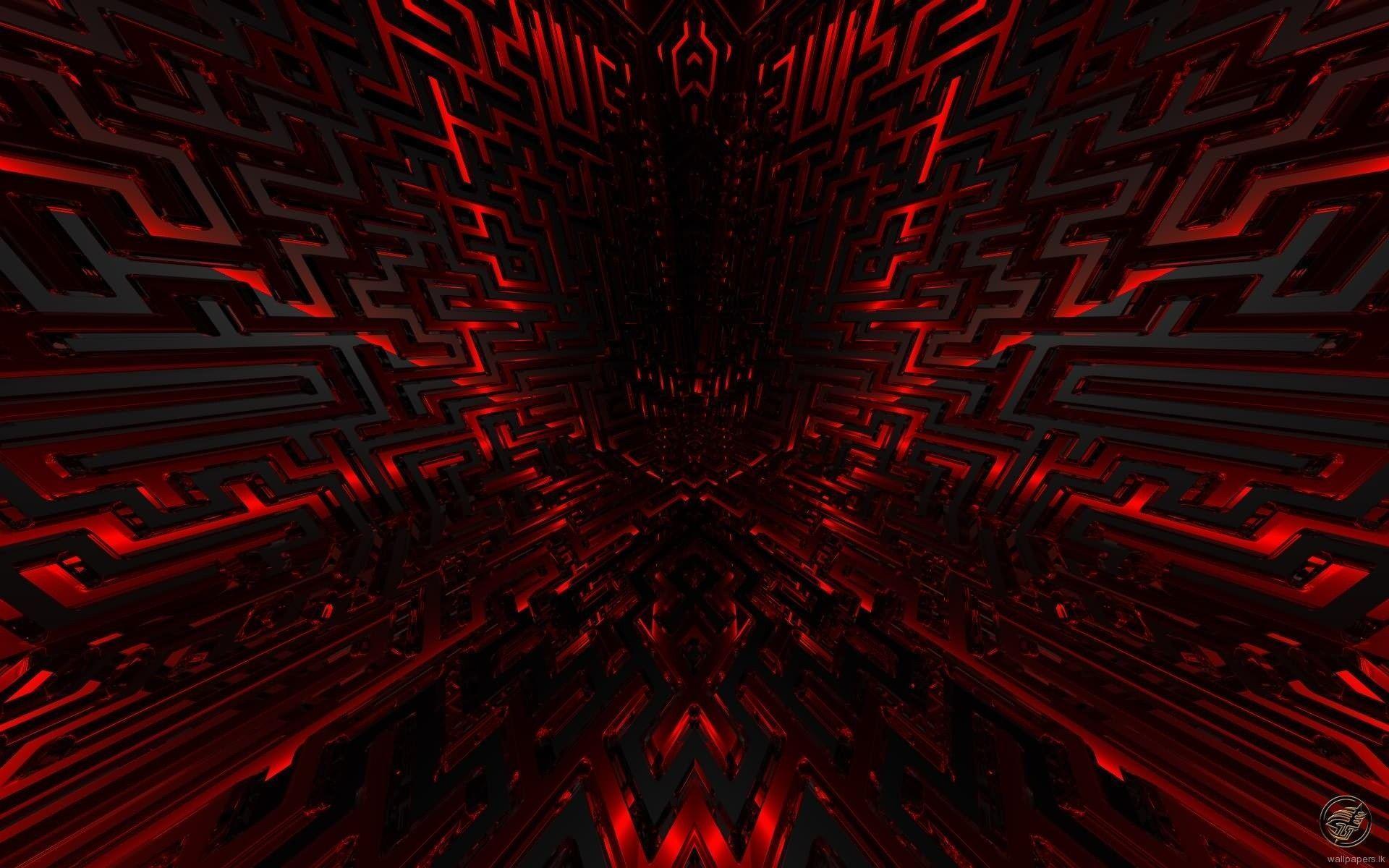 Red and Black HD Wallpaper