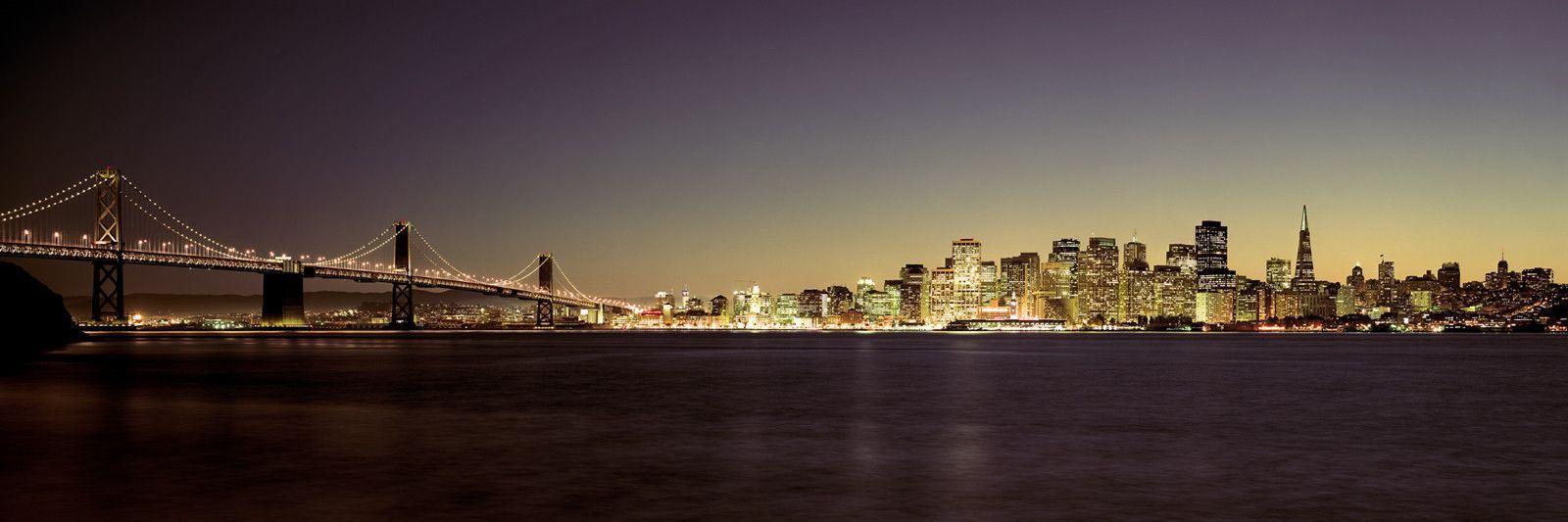 San Francisco at night Wallpaper. HD Wallpaper Base