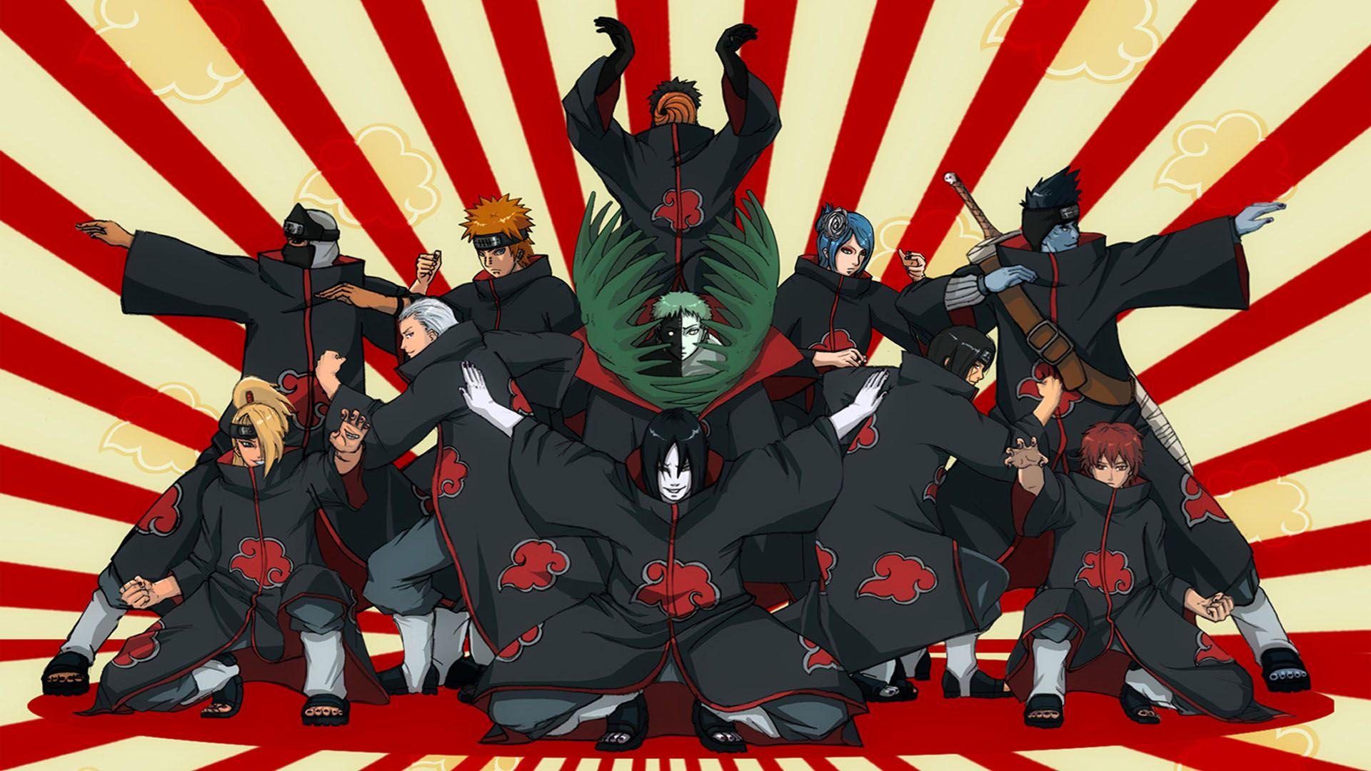 Naruto Shippuden Akatsuki Anime and Cartoon Wallpaper HD