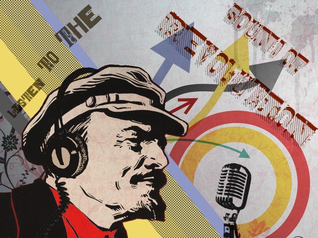The Image of Revolution Lenin Fresh HD Wallpaper