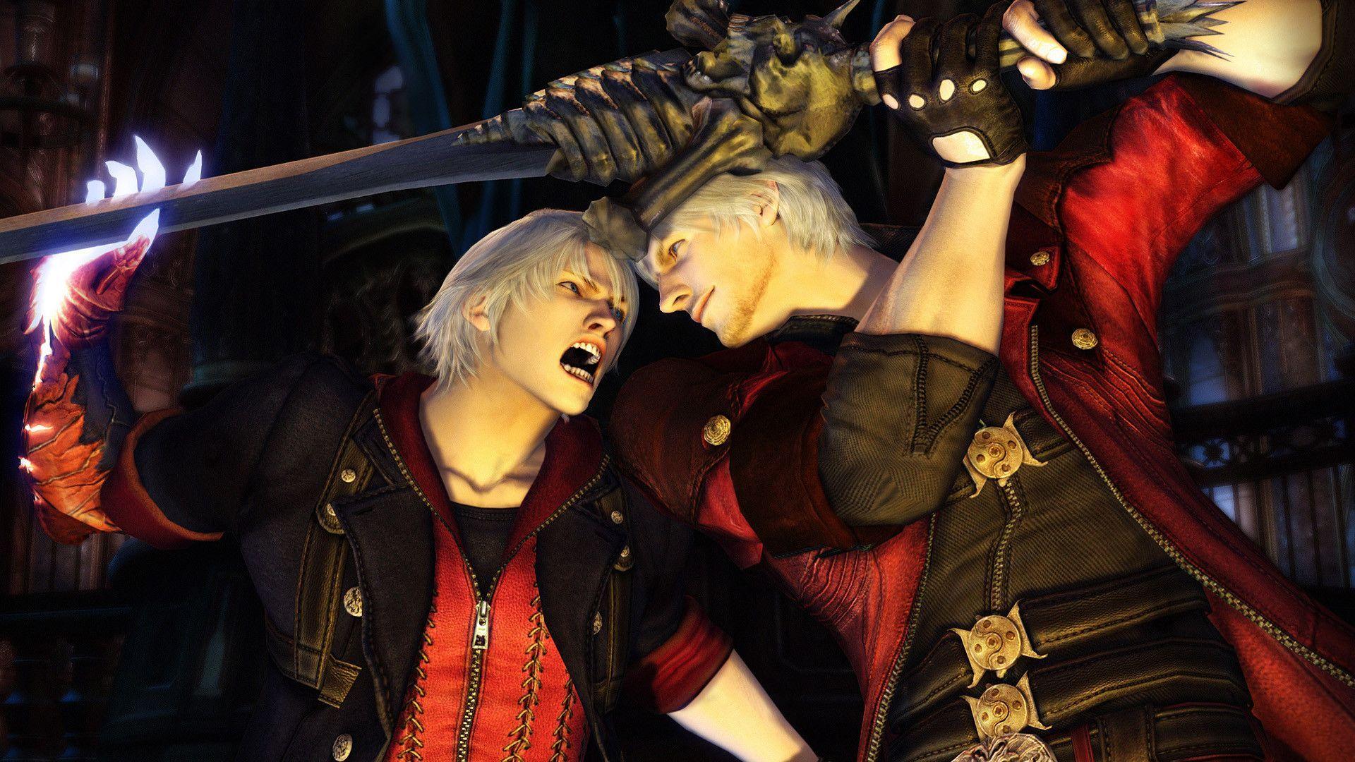 Devil May Cry 4 Rivalry Wallpaper