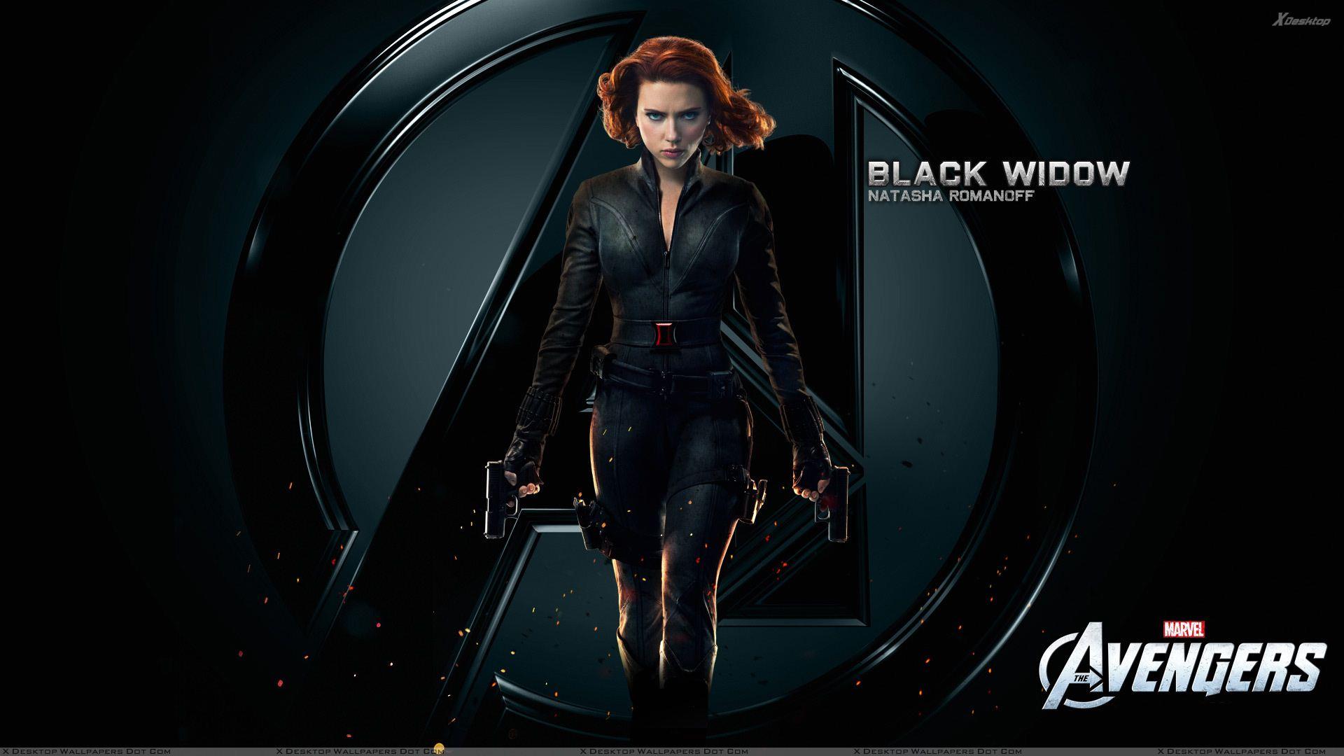image For > Scarlett Johansson Black Widow Wallpaper
