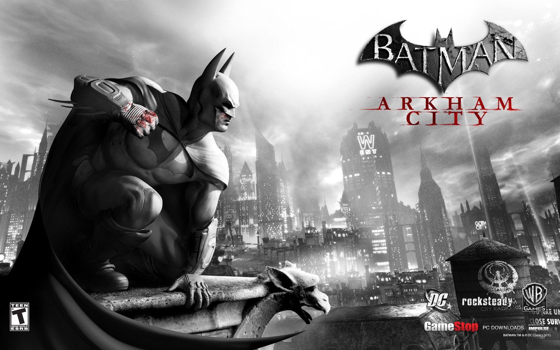 Wallpaper For > Batman Arkham City HD Wallpaper