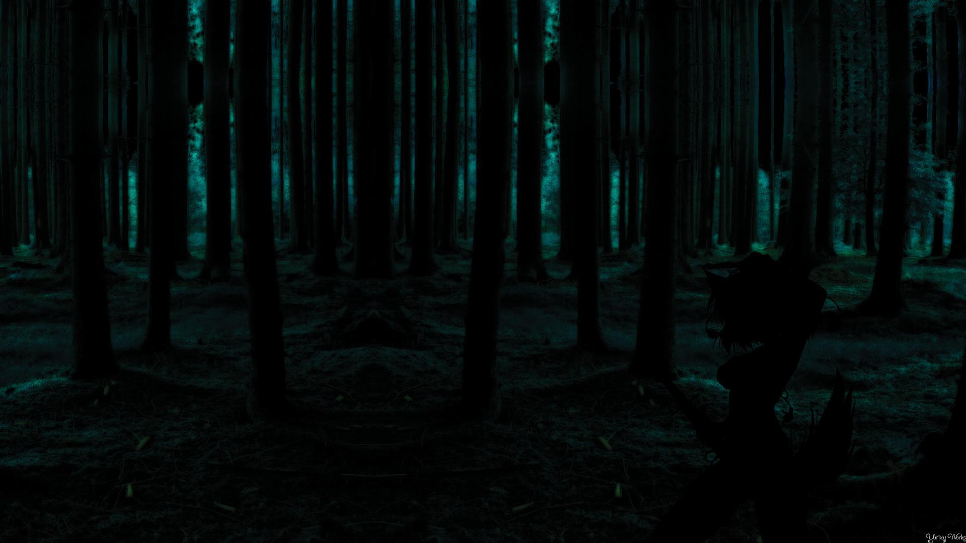 Dark Forest Wallpaper HD
