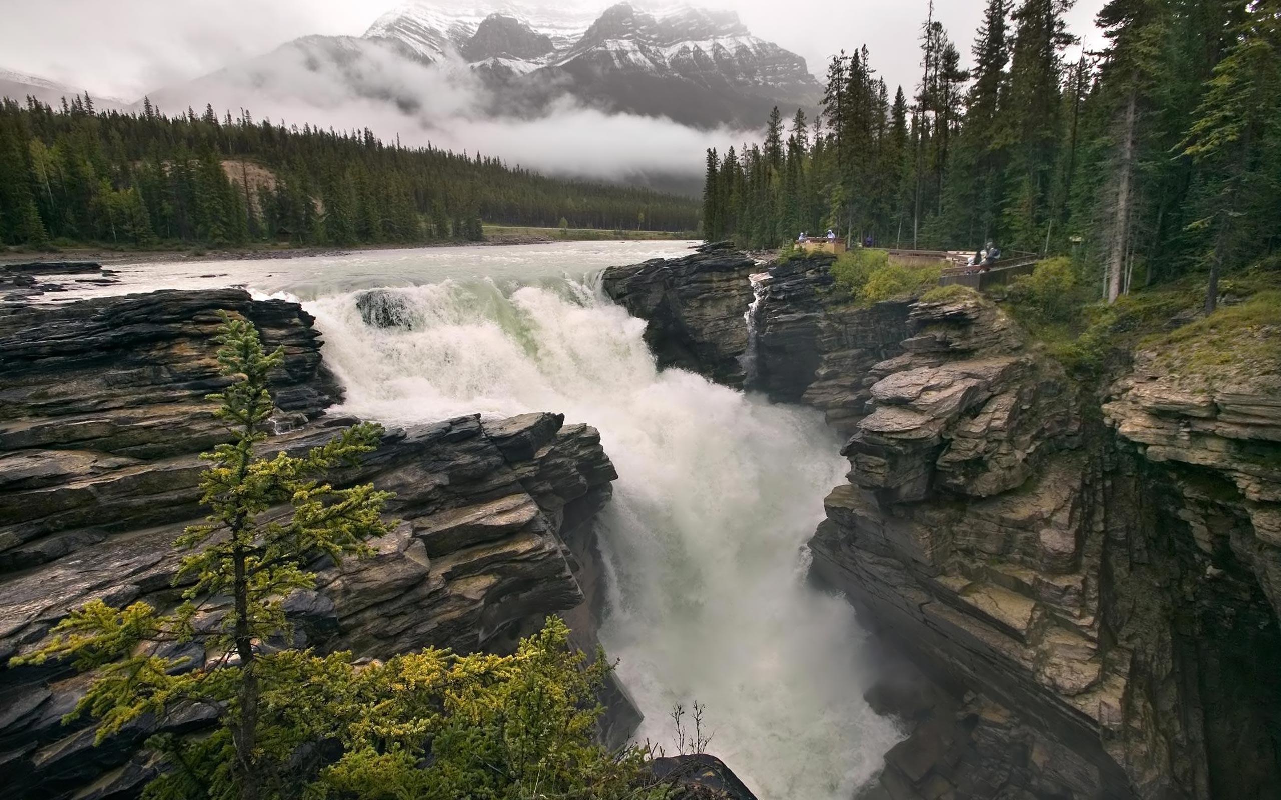 Desktop Wallpaper · Gallery · Nature · Waterfall fantastic view