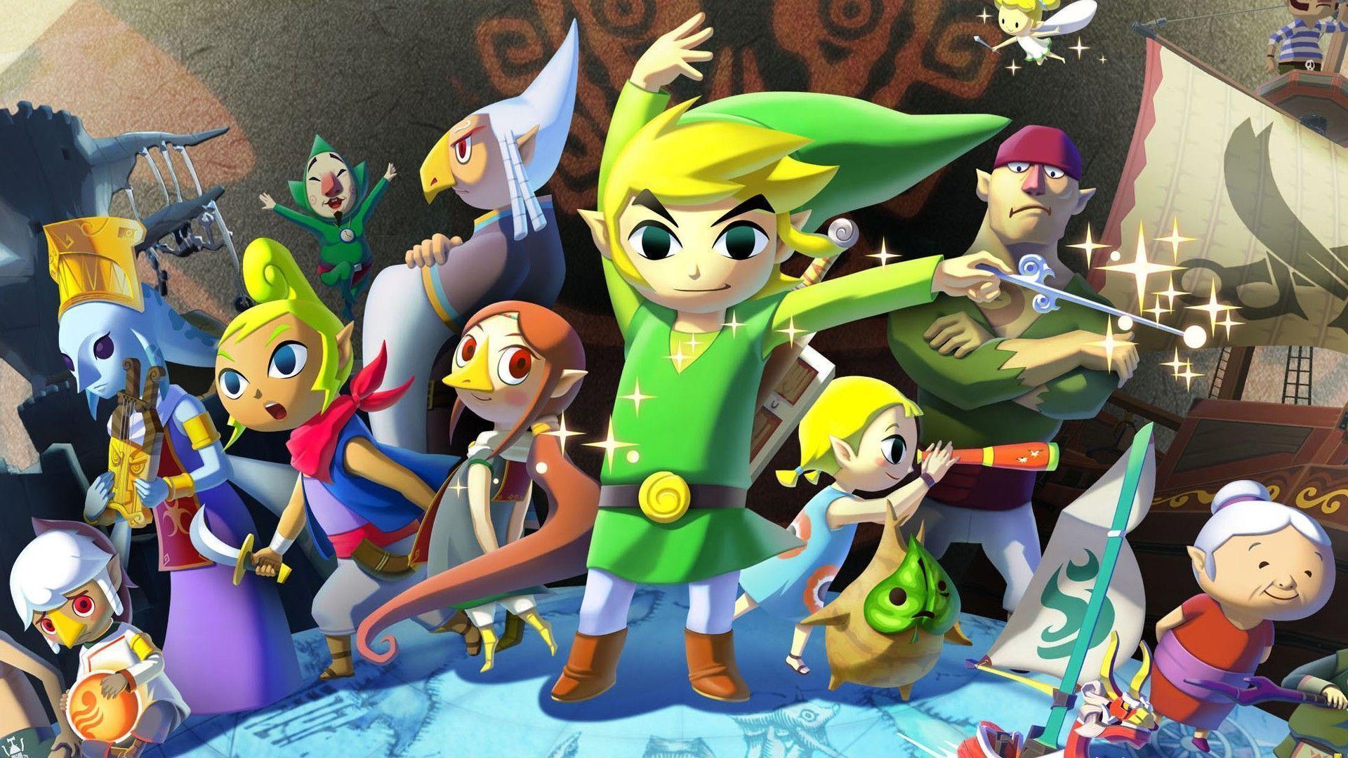 The Legend Of Zelda Wind Waker Background HD Wallpaper