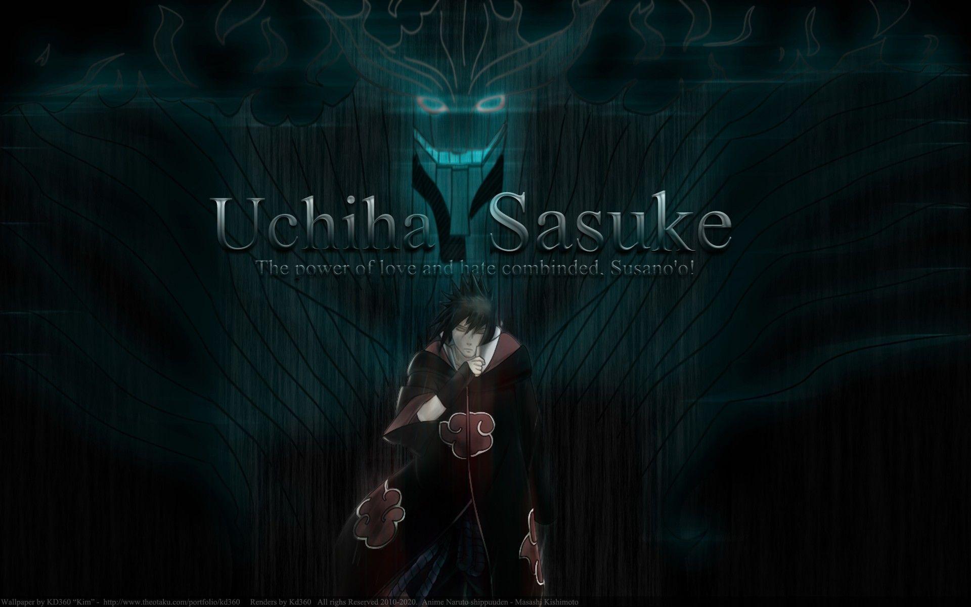 wallpaper de sasuke uchiha HD!