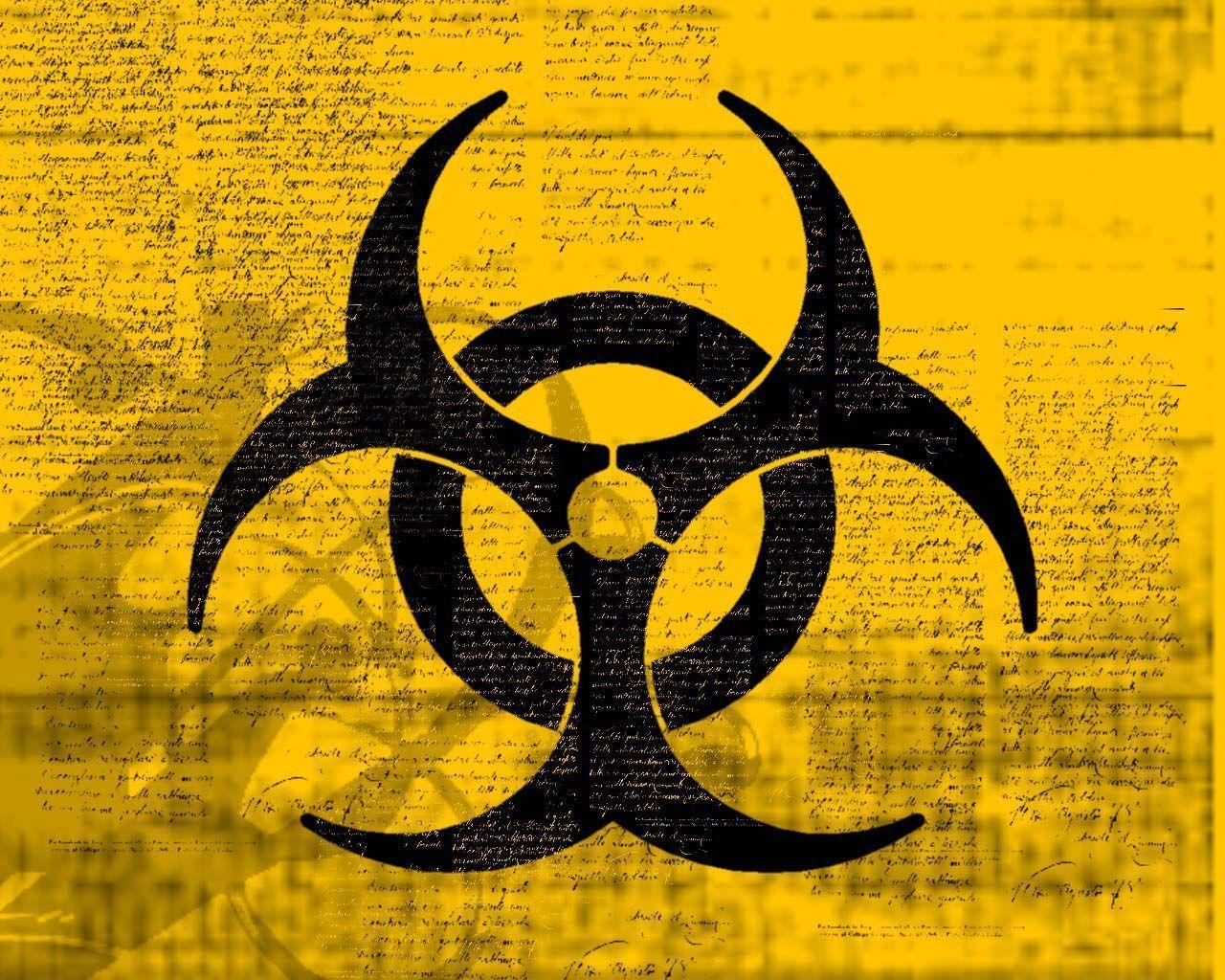 Logos For > Biohazard Symbol Wallpaper