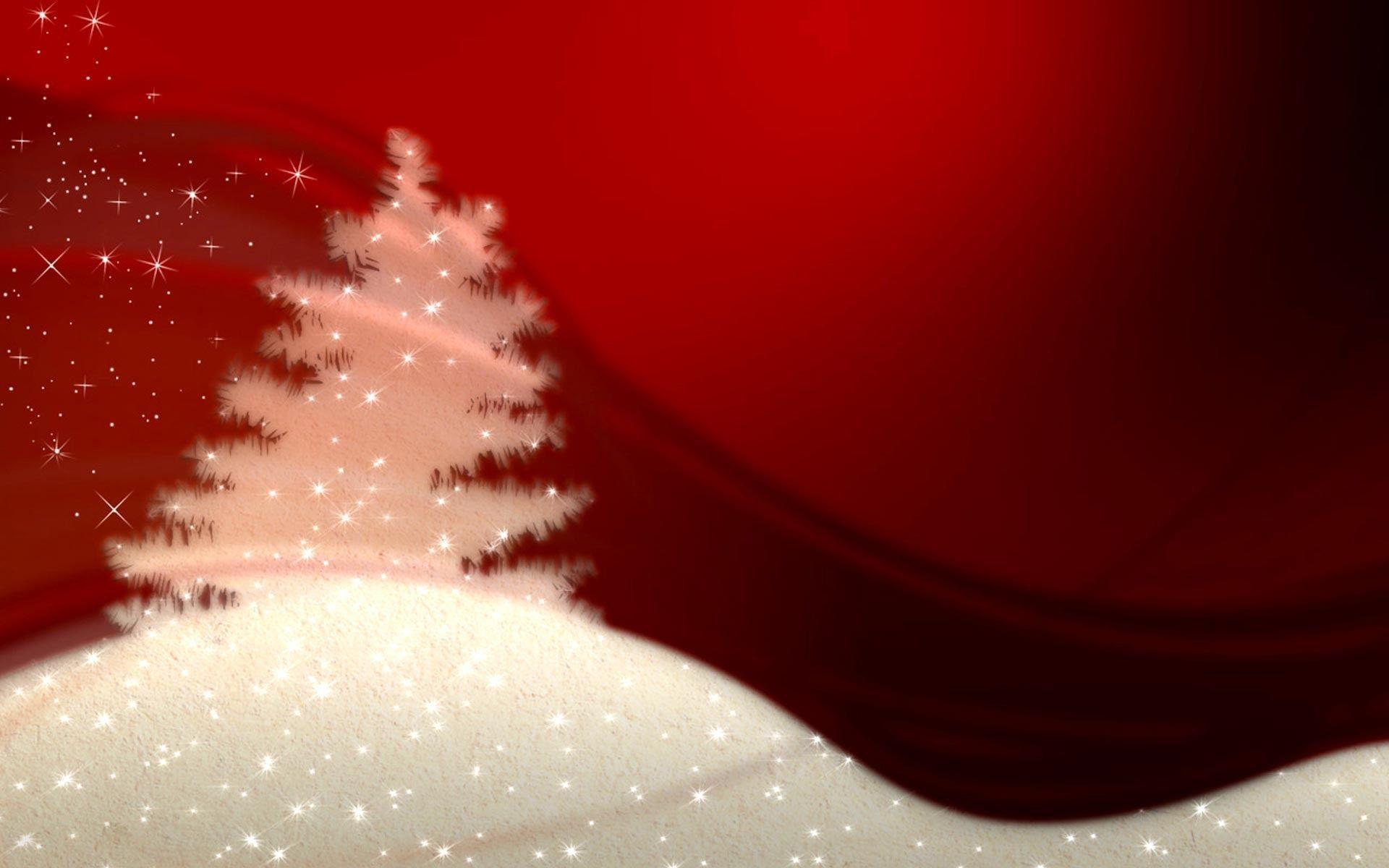 Wallpaper For > Red Snowy Background