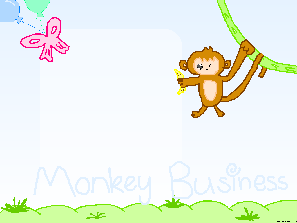 Cute Monkey Cartoon Wallpaper Image & Picture