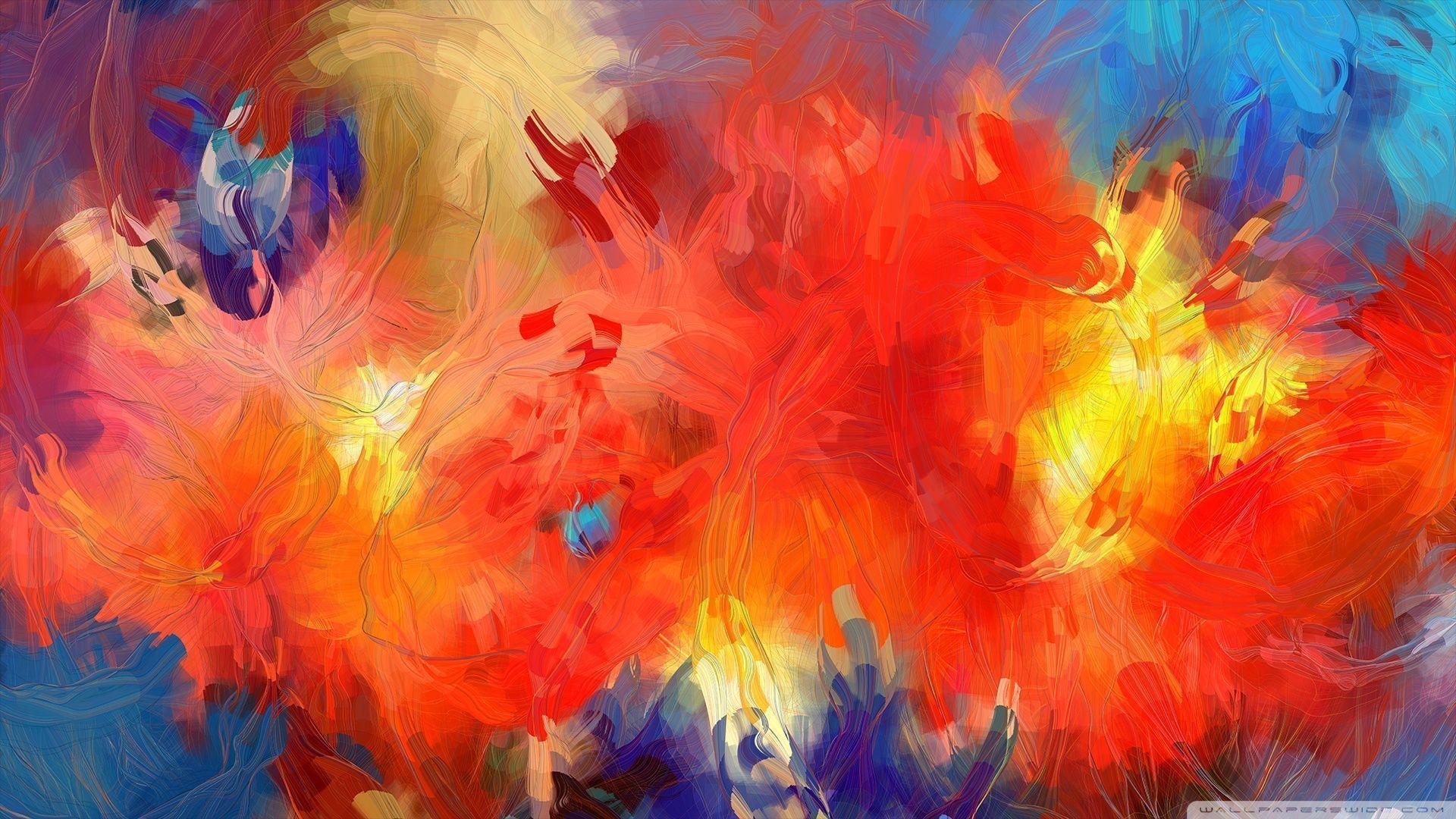 Abstract Art Paintings Acrylic Background HD Wallpaper. Best