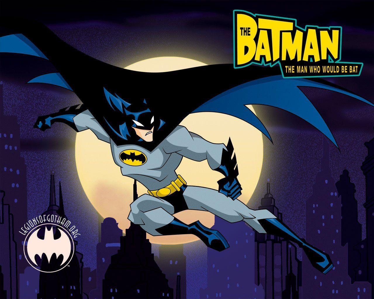 Batman Cartoon Wallpaper 20783 HD Wallpaper in Movies