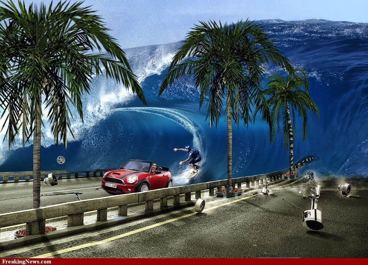 Tsunami Picture HD Wallpaper 14