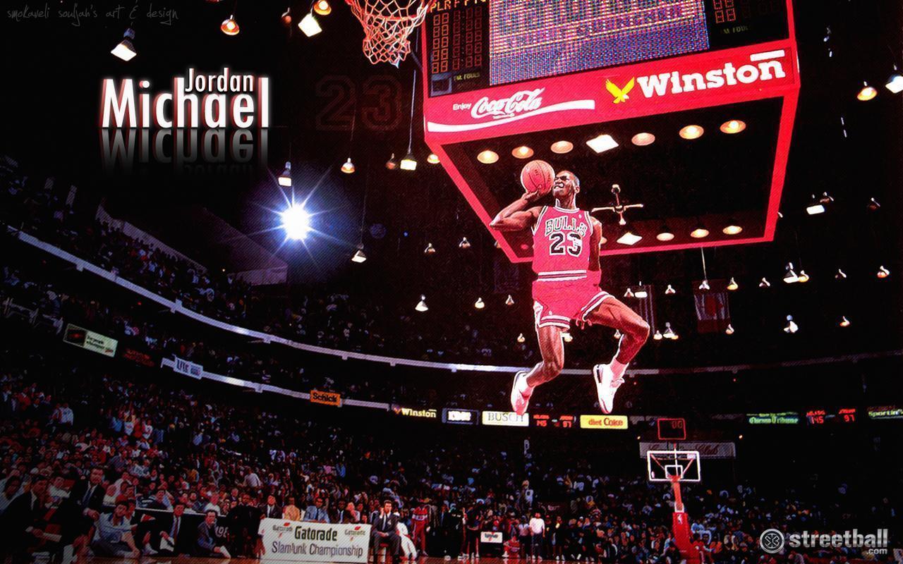 Michael Jordan Flight Dunk Wallpaper