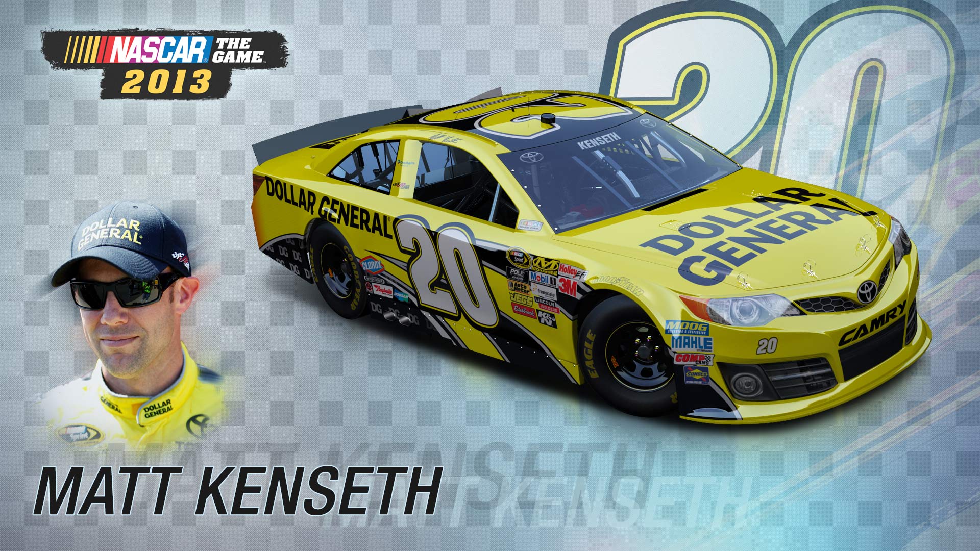 NASCAR the Game: 2013 Kenseth Trading Cards