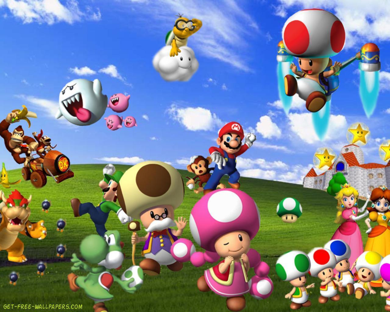 Mario Wallpaper HD Wallpaper Games 1280x1024PX Wallpaper Mario