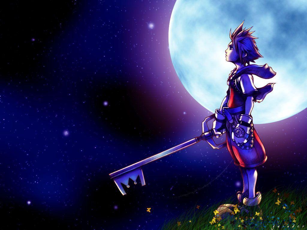 Download Anime Kingdom Hearts Wallpaper 1024x768. Full HD Wallpaper