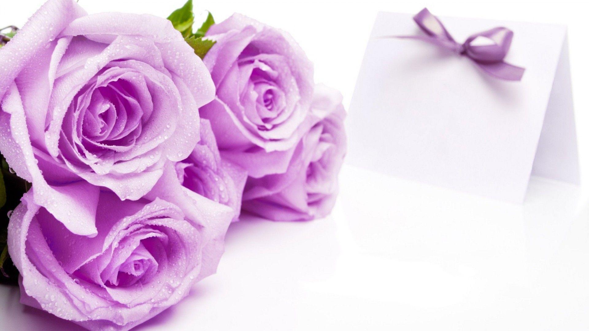 Purple Wedding Desktop HD Wallpaper