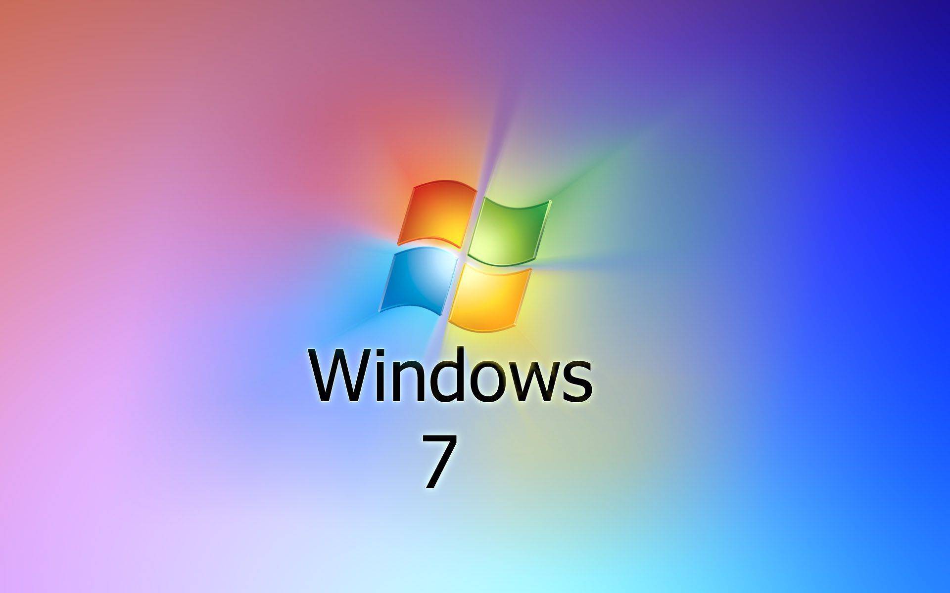 Windows 7 Logo 3D Wallpaper Free Download Wallpaper