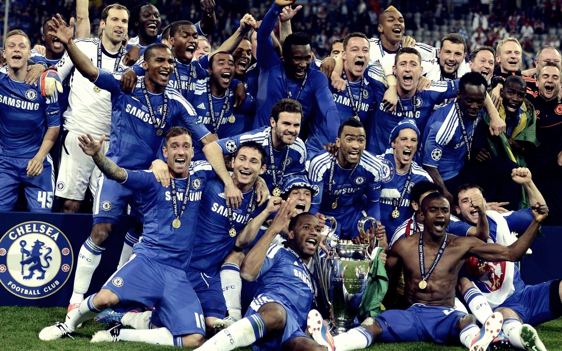 Chelsea Squad 2014 wallpaper for desktop PC