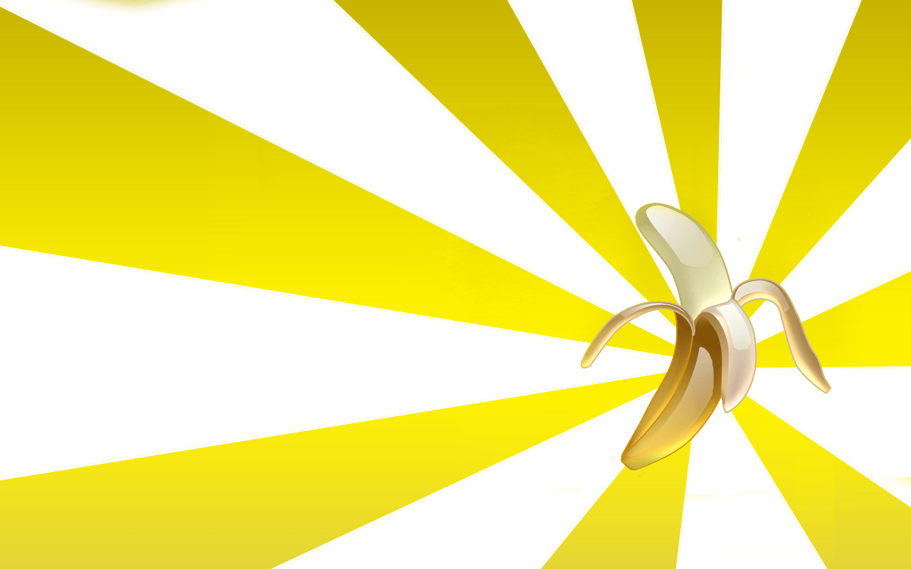 Delicious 3D Banana. HD Wallpaper Free Download