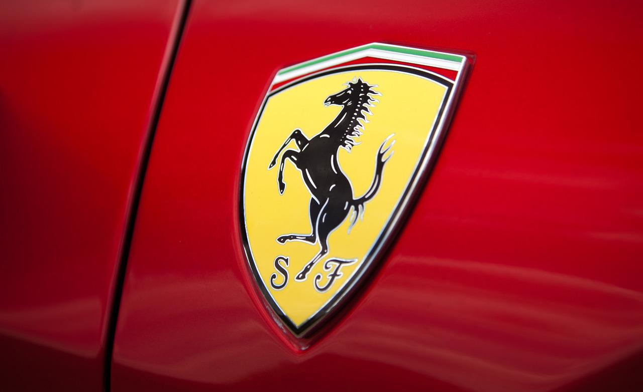 Ferrari 458 Italia badge photo