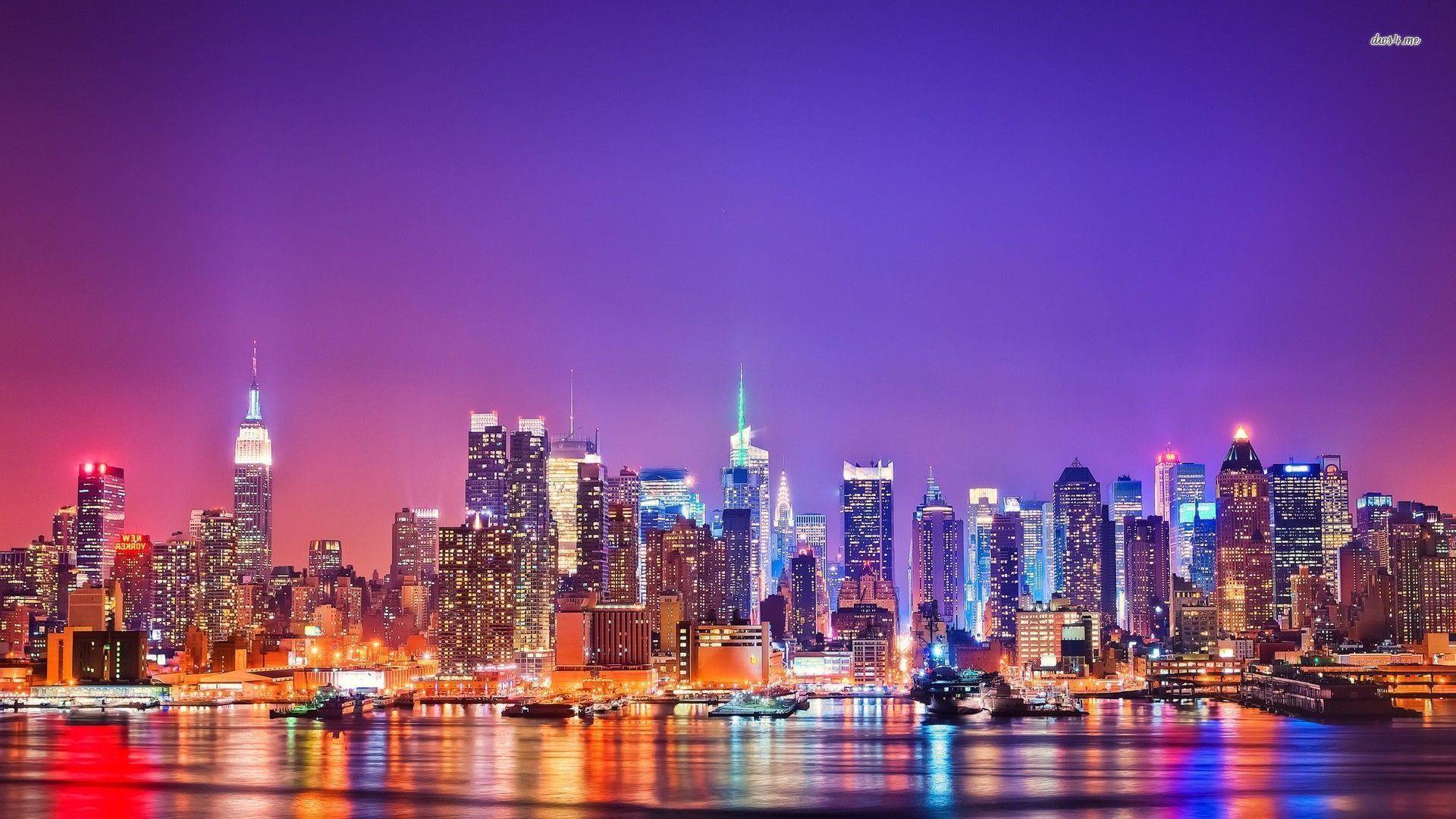 New York skyline wallpaper wallpaper - #