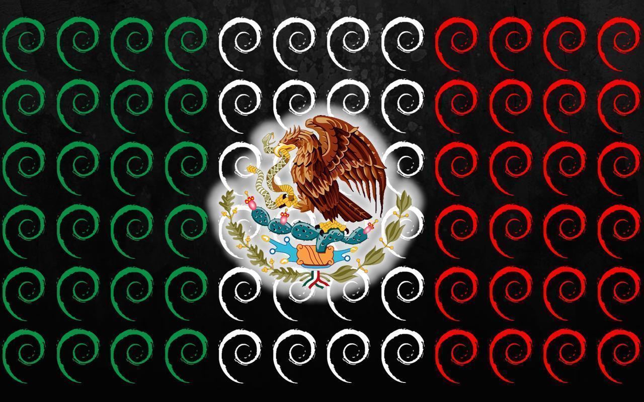 image For > Mexican Pride Flag Wallpaper