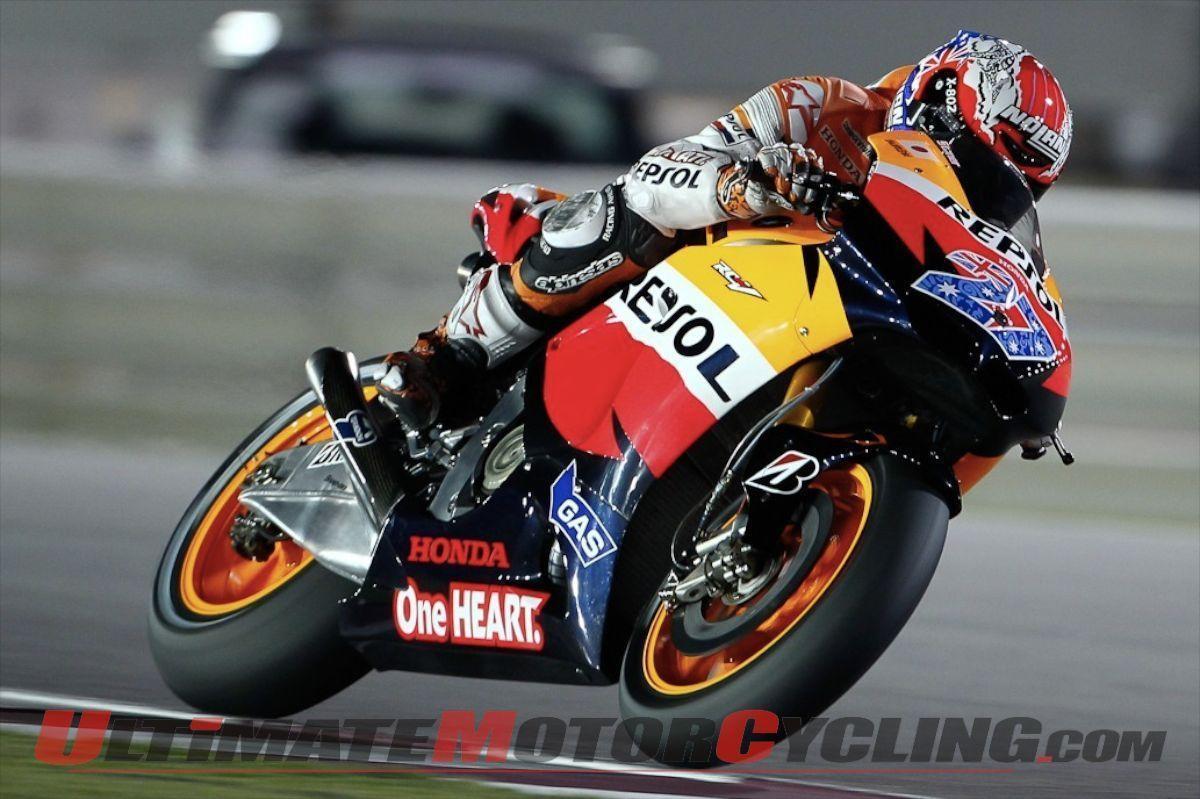 Qatar MotoGP. Casey Stoner Wallpaper MotorCycling Magazine