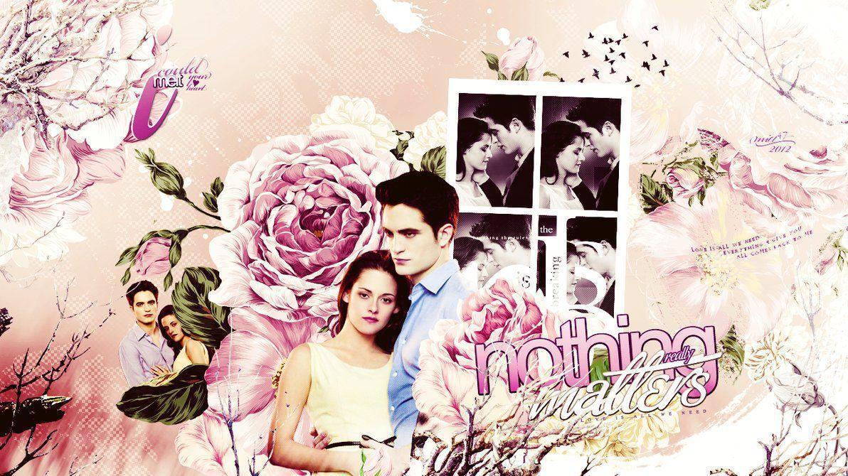 More Like Bella and Edward in Twilight Wallpaper