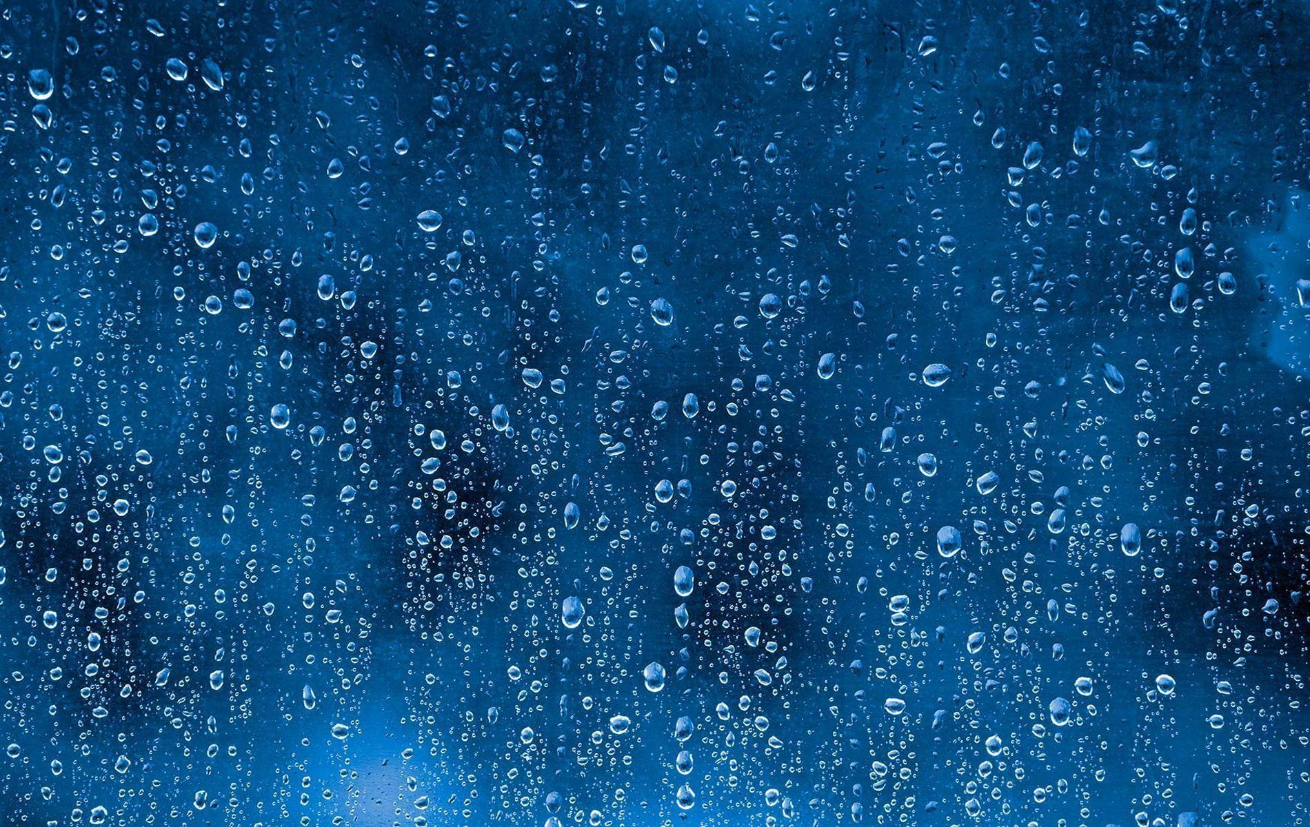 Rain drops desktop wallpaper