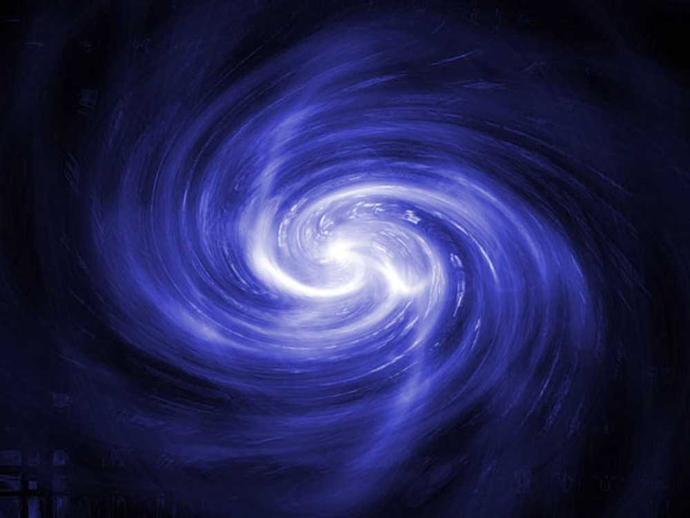 Free Royal Blue Galaxy Swirl Background. Twitter Background