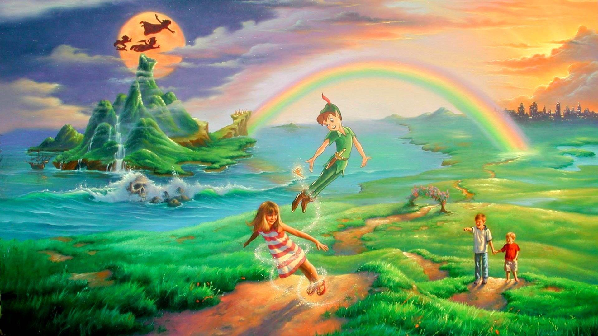 image For > Peter Pan Neverland Wallpaper