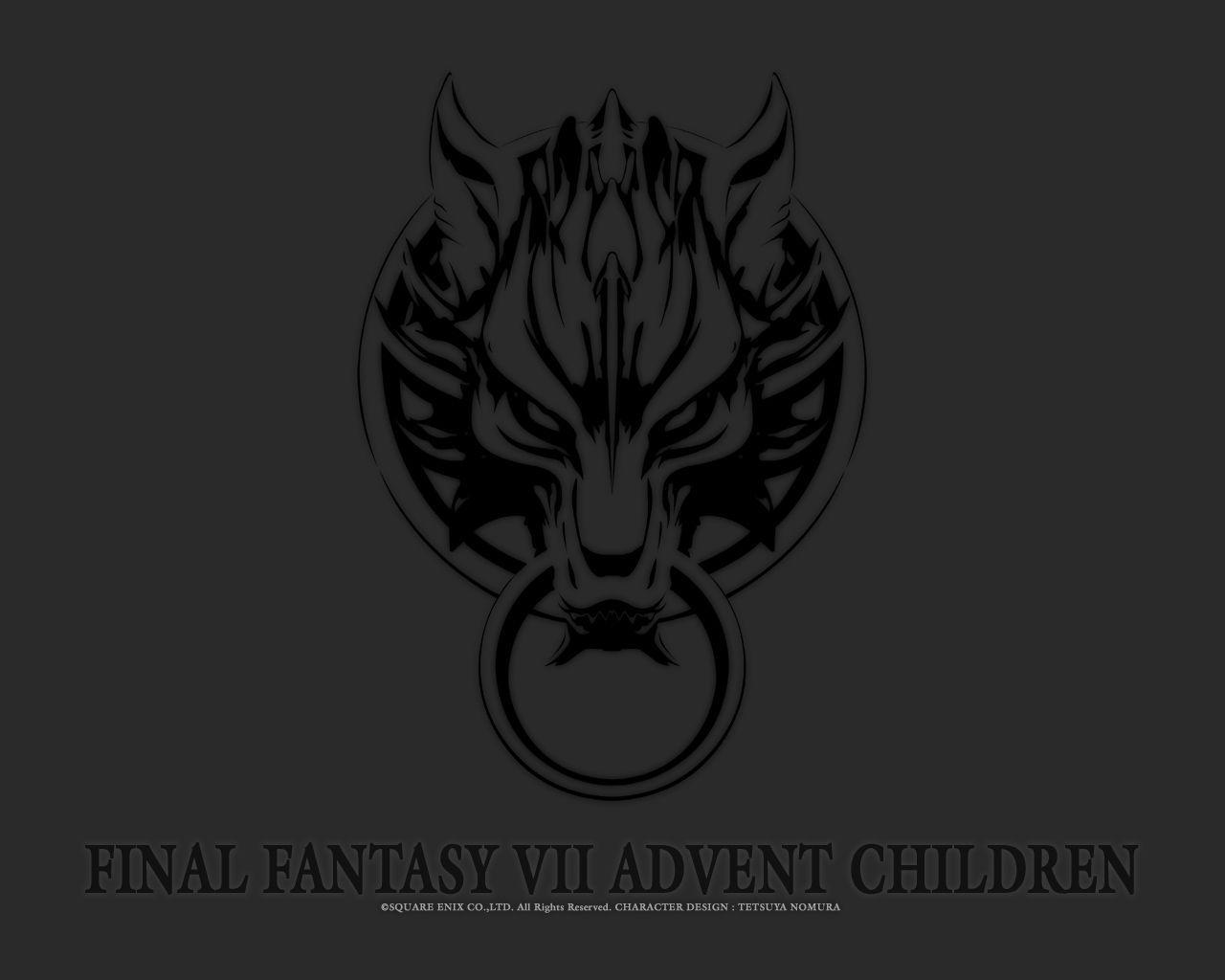 Final Fantasy 7 VII Advent Children Official Wallpaper