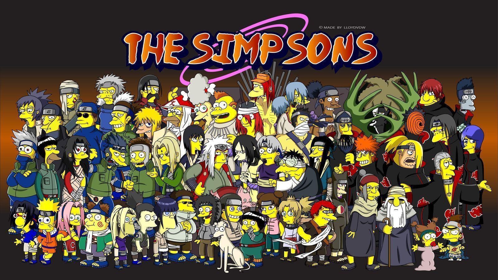 Pix For > All Simpsons Characters Wallpaper