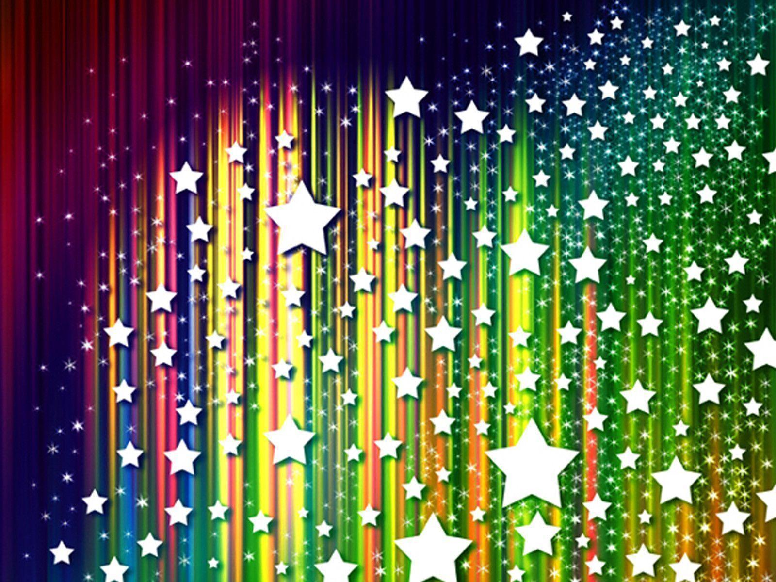 Spot light stars Background for Powerpoint Presentations, Spot