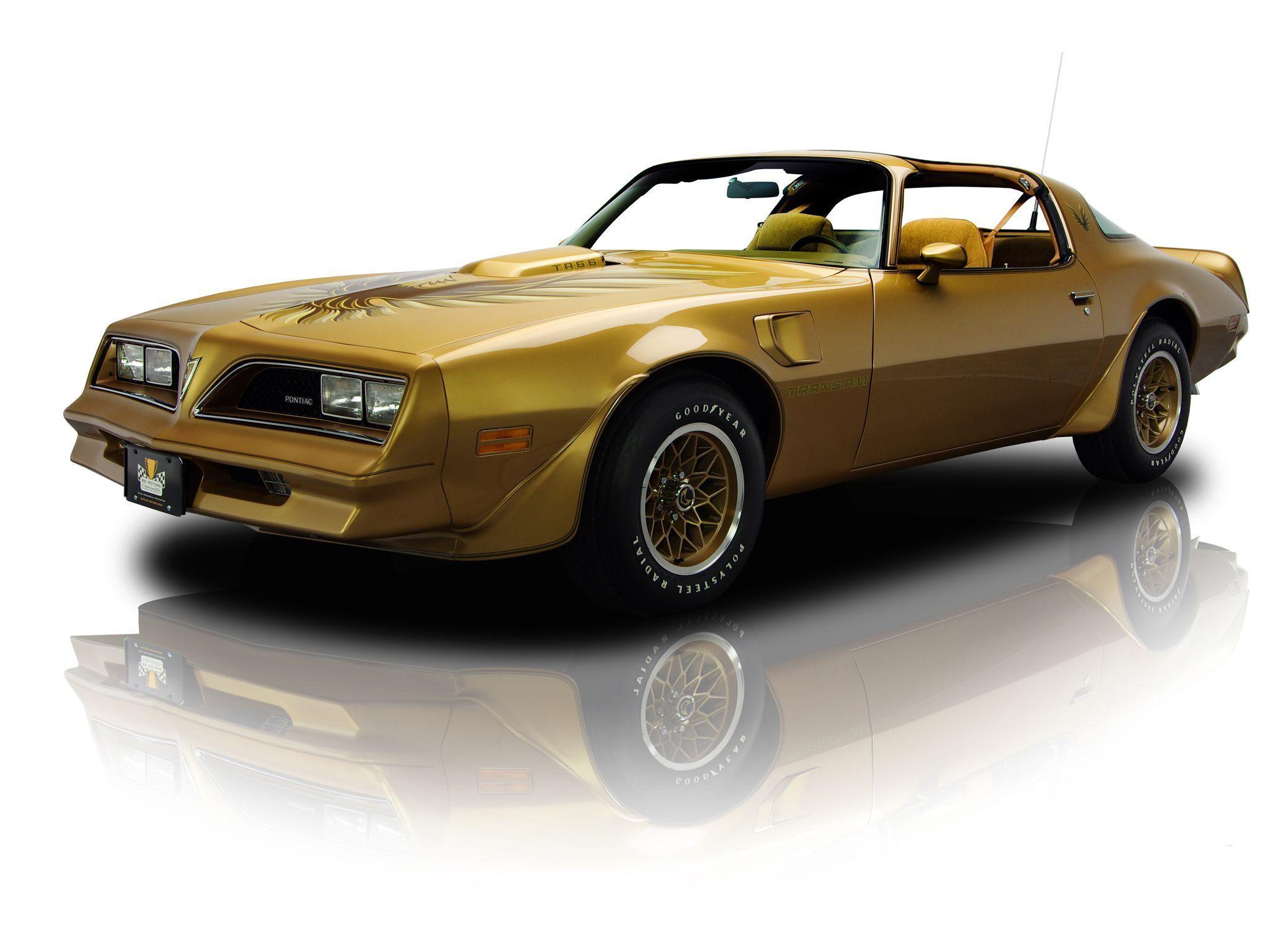 HD Pontiac Firebird Trans Am Y 88 Gold Special Edition &;1978