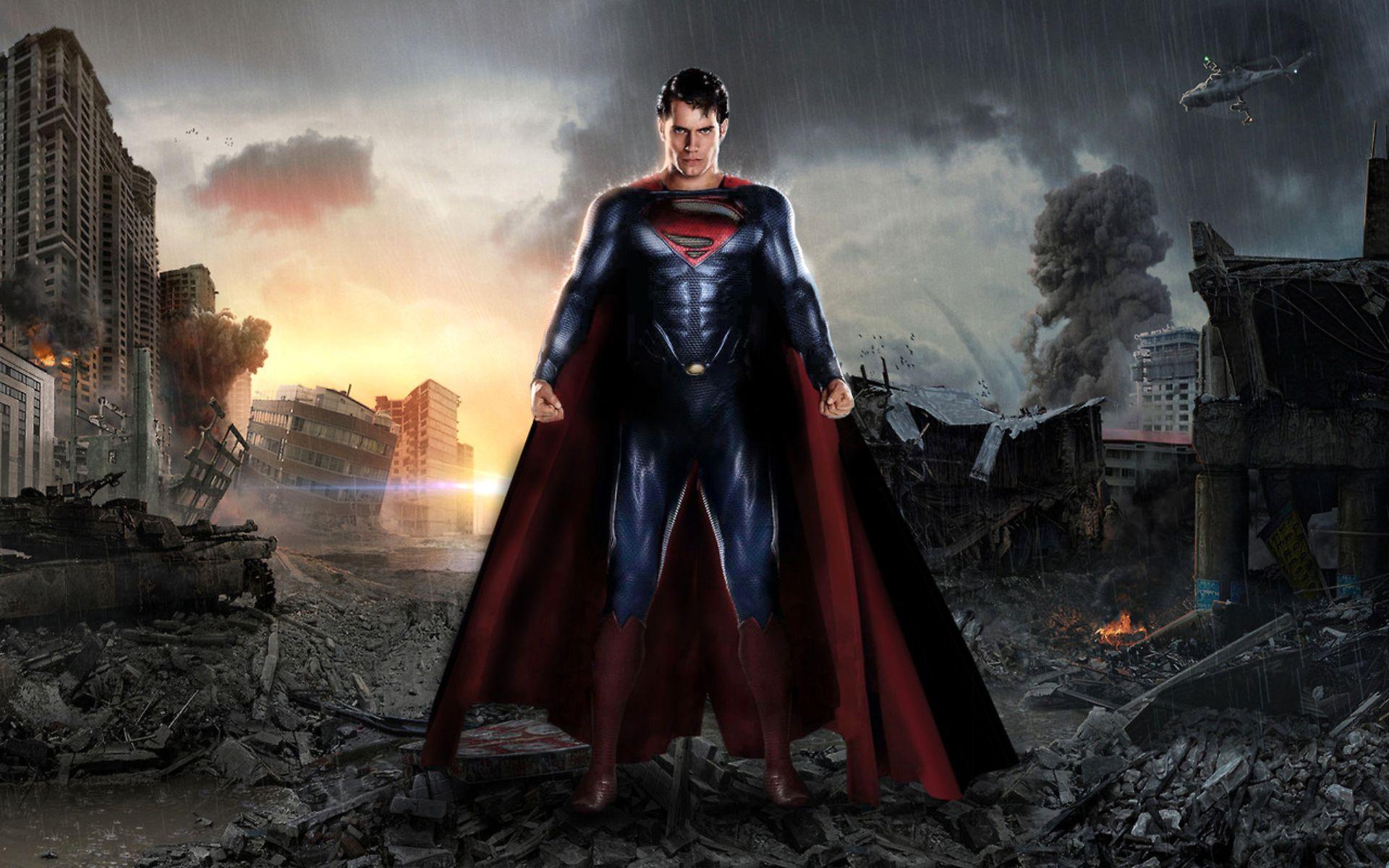 Superman Man Of Steel HD Wallpaper