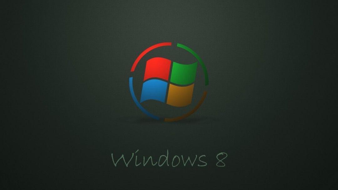 Windows 8 Brand Logo Design Background HD Wallpaper