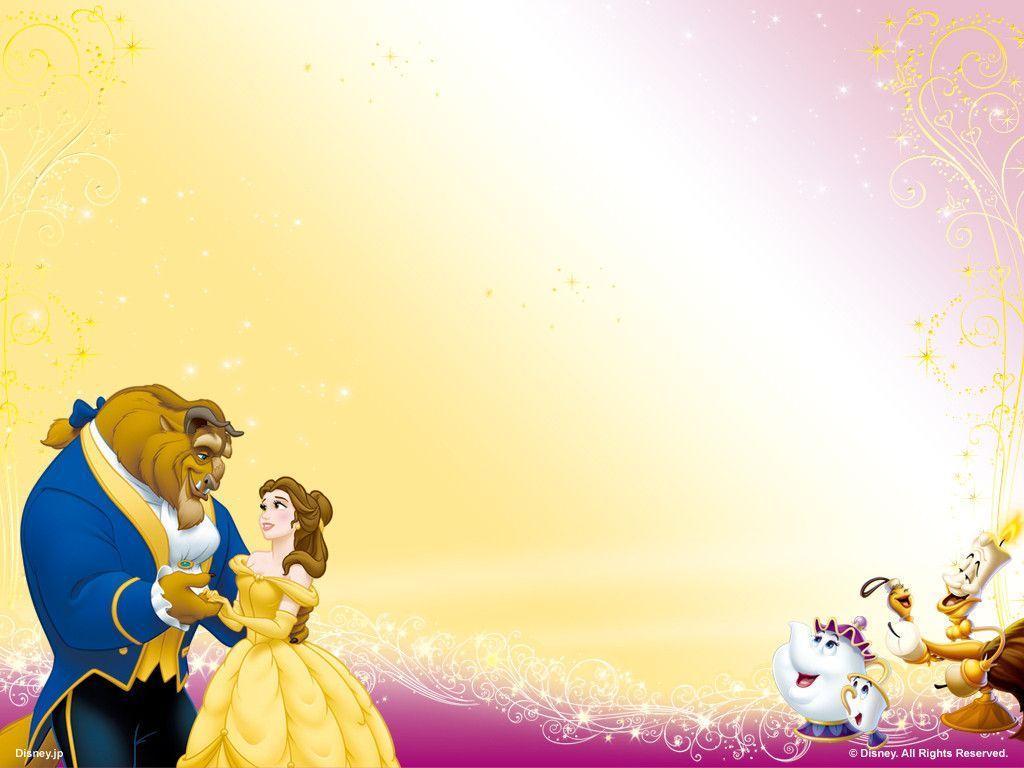 Beauty and the Beast Princess Wallpaper