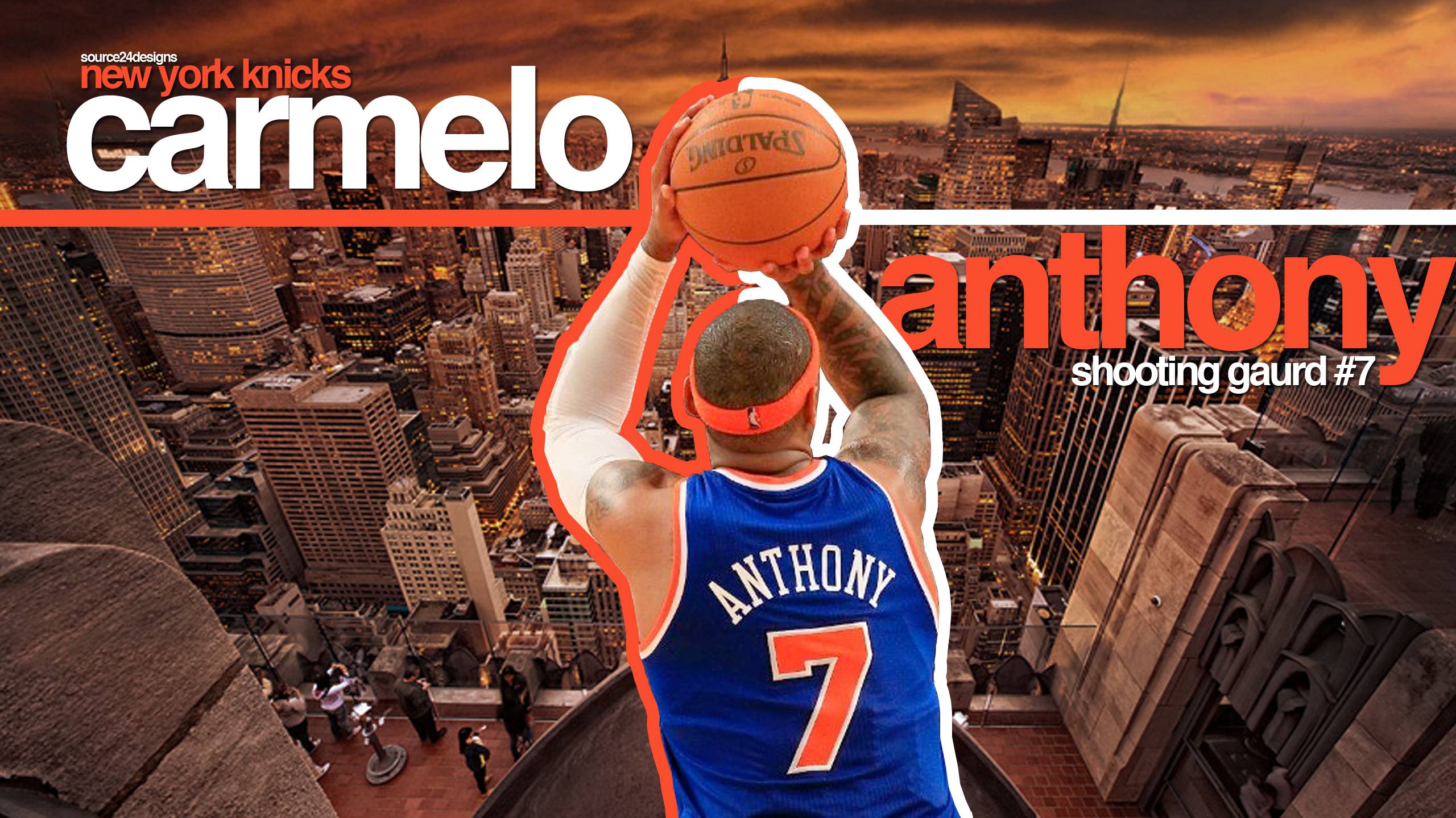 New York Knicks Carmelo Anthony Wallpaper Download Logo And Photo