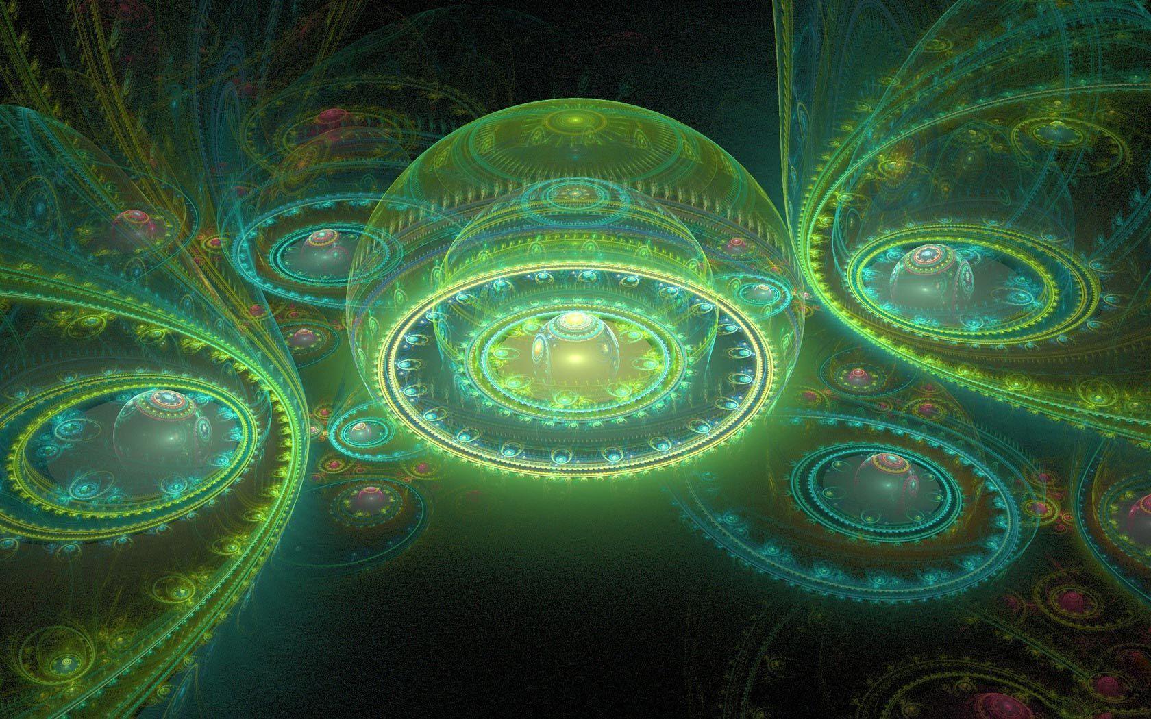 Desktop Wallpaper · Gallery · Computers · Space Jellyfish fractal